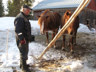 Siinä ne aisat nyt on valmiina!